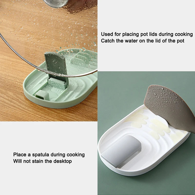 Foldable Nordic Style Pot Holder Lid | Utensils for Kitchen